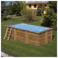 piscina en madera